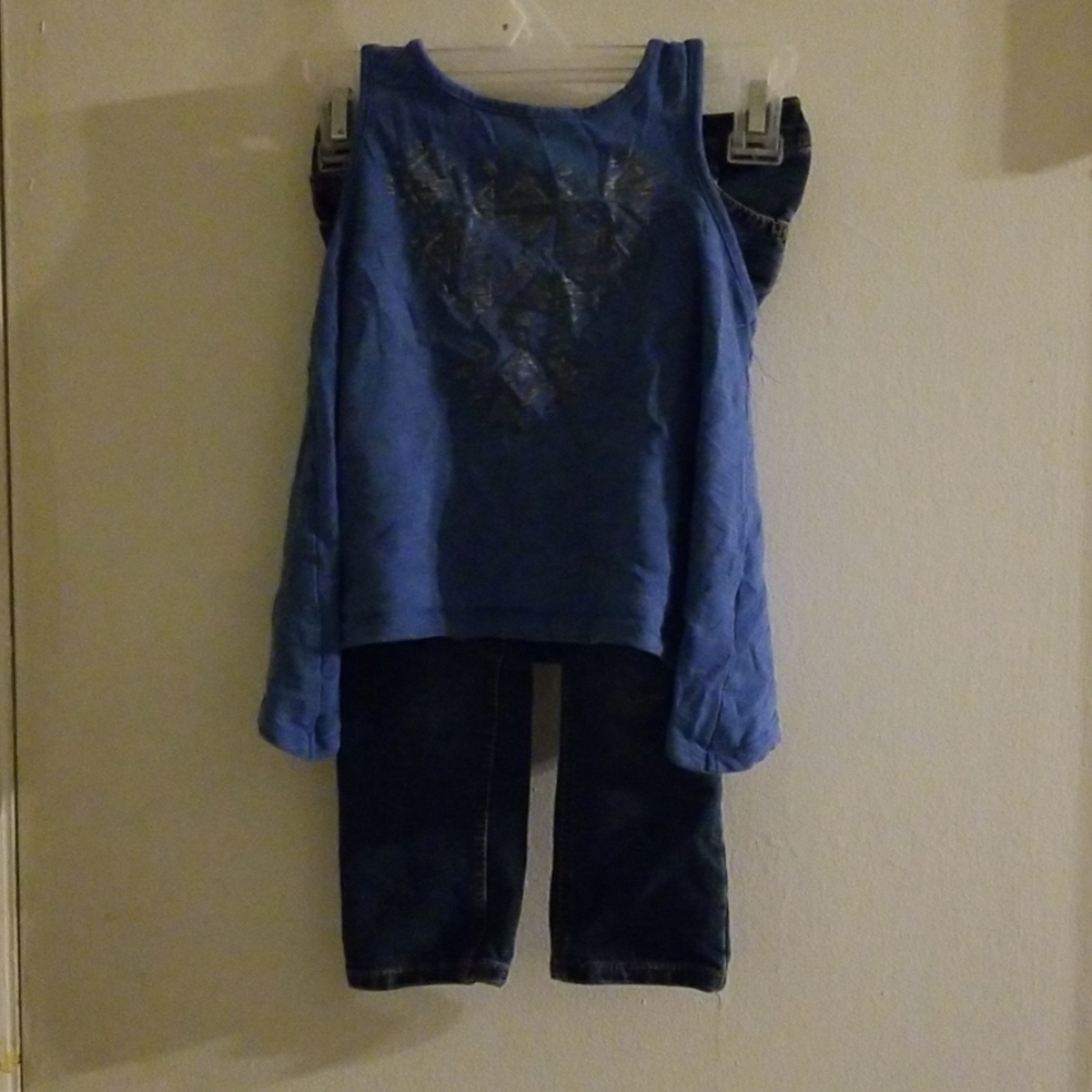 Shirt and Jean's Size 2T/24Months.